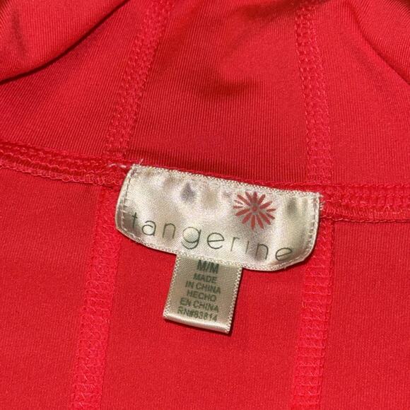 Tangerine Active Jacket Women’s Medium Neon Orange/Pink Coral Athletic Full Zip - Picture 4 of 5